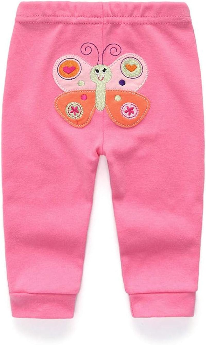 Newborn Pants Baby and Toddler Unisex Cotton Trousers Pants Cute Baby Pants