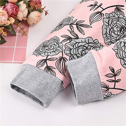 Newborn Infant Baby Girl Clothes Fall Winter Outfits Infant Romper Pants Cute Baby Girls Clothes